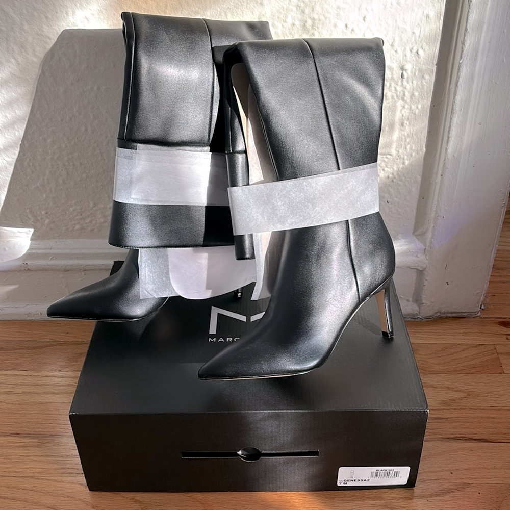 Marc Fisher LTD Women’s Heeled Black Boots Size 7